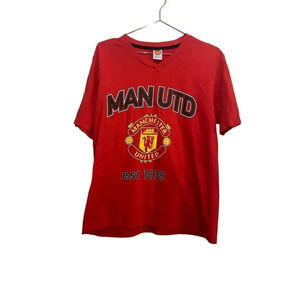 Manchester United Red 1997 Official MUFC Football T-Shirt Size Medium